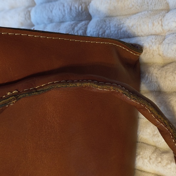 Patricia Nash Brown Leather Shoulder Bag - Picture 8 of 10